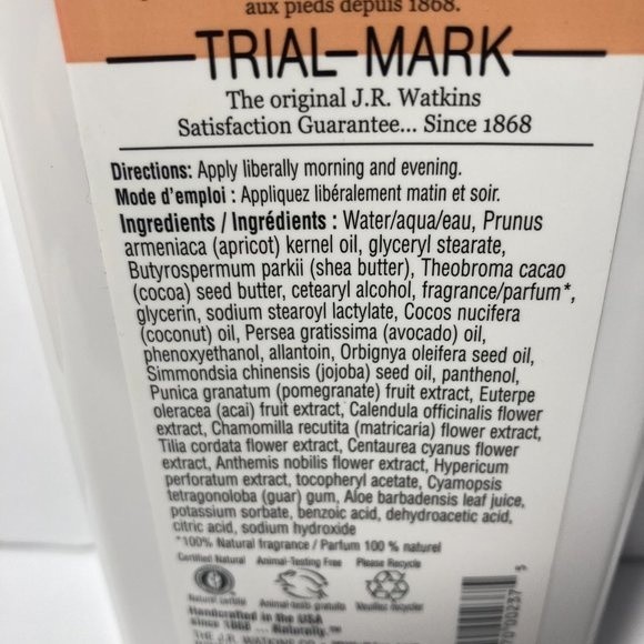 J.R. Watkins Pomegranate Acai Hand & Body Lotion DISCONTINUED 11oz 4 Bottles - Picture 9 of 13